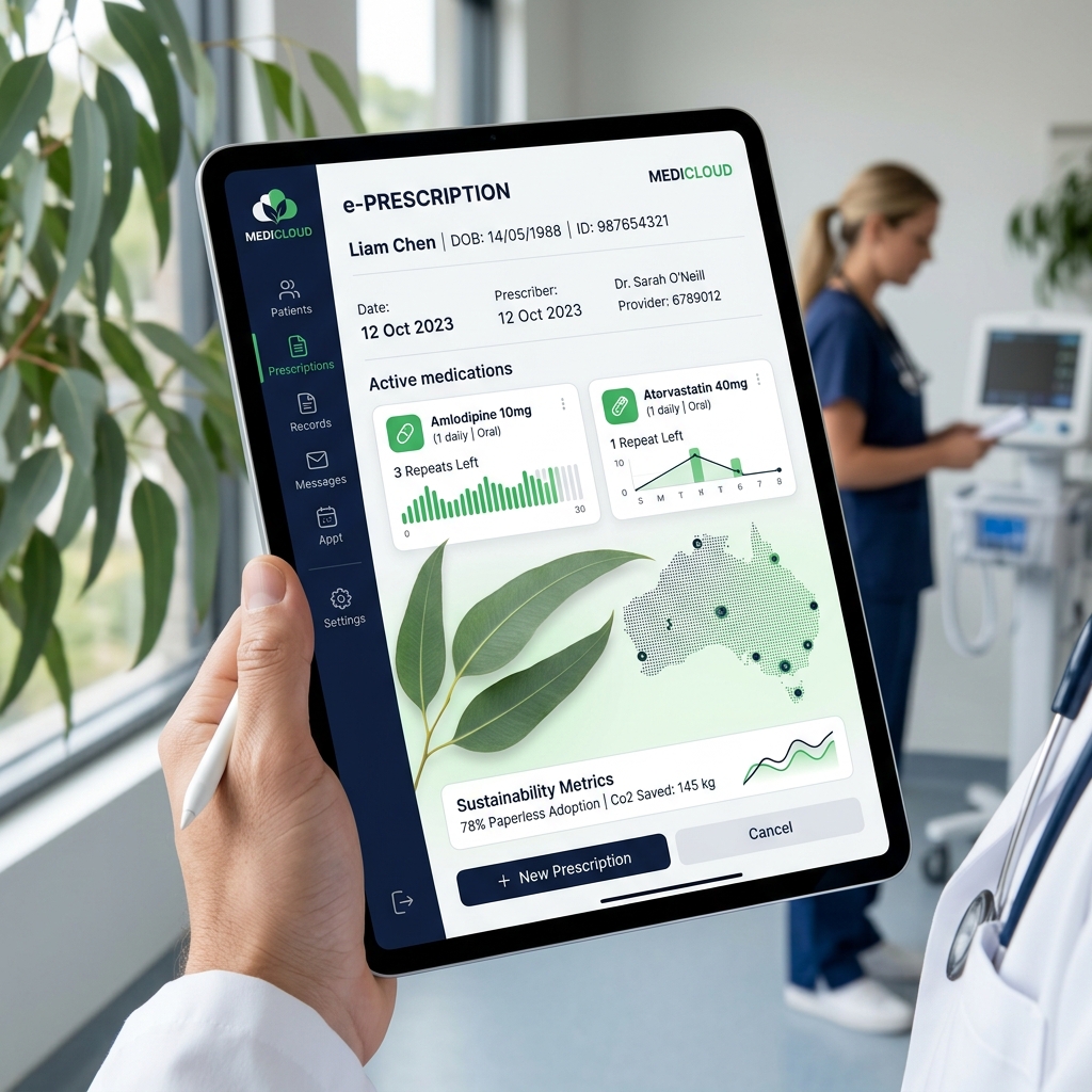 EcoPrescribe Digital Medical Interface